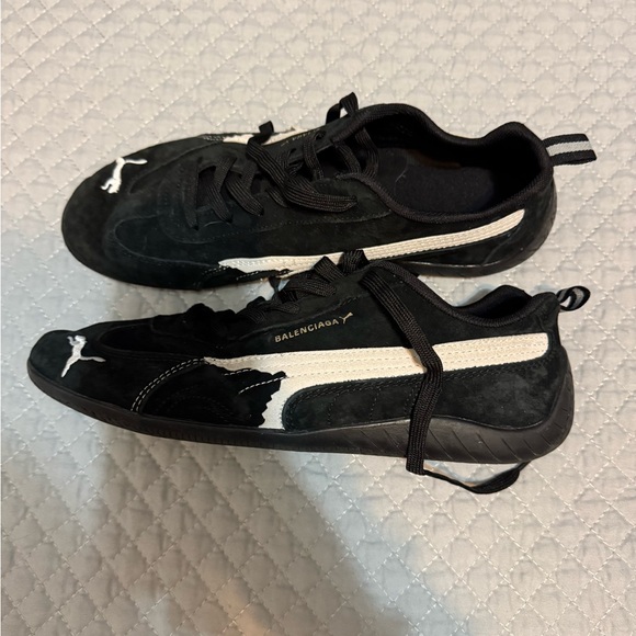 Balenciaga Black and Gray Sneakers